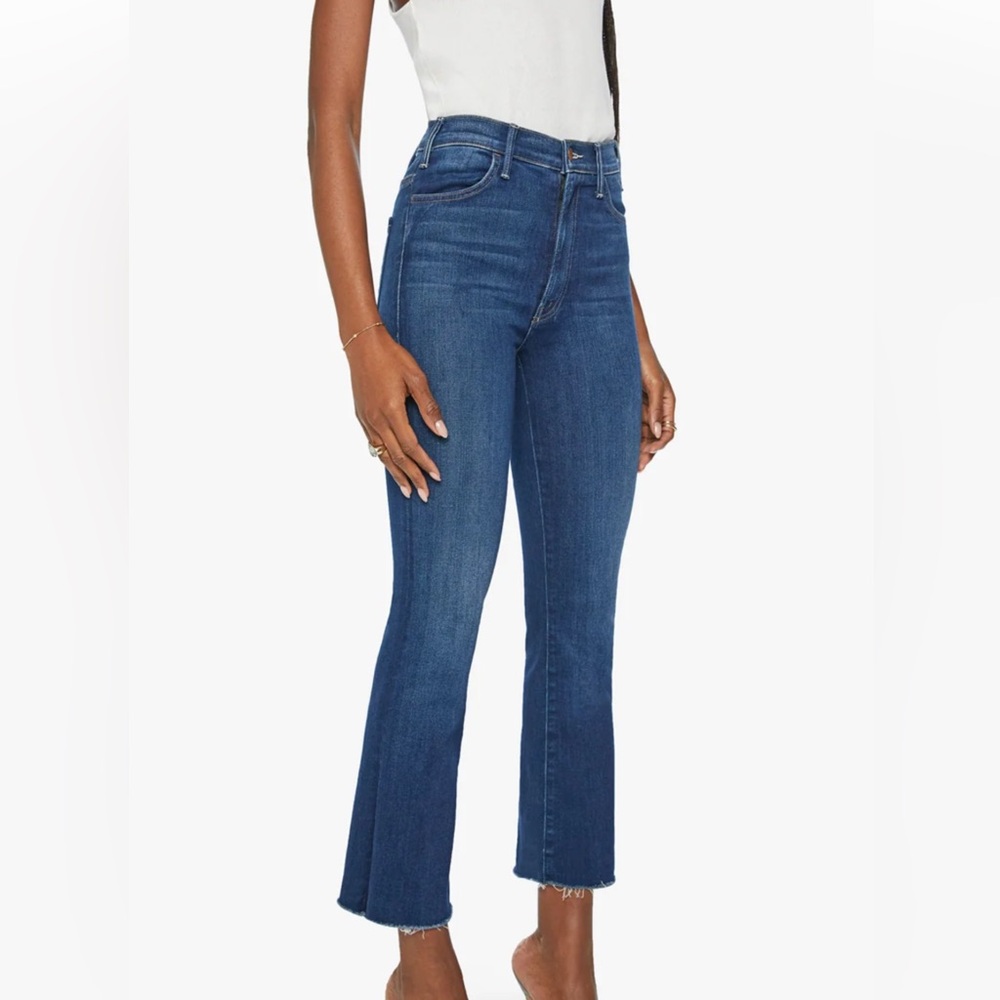 MOTHER Hustler Ankle Fray Home Movies Size 28 NWT